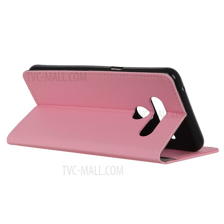 Il Caso Del Basamento Di Cuoio Magnetico Per LG K61 - Rosa-5