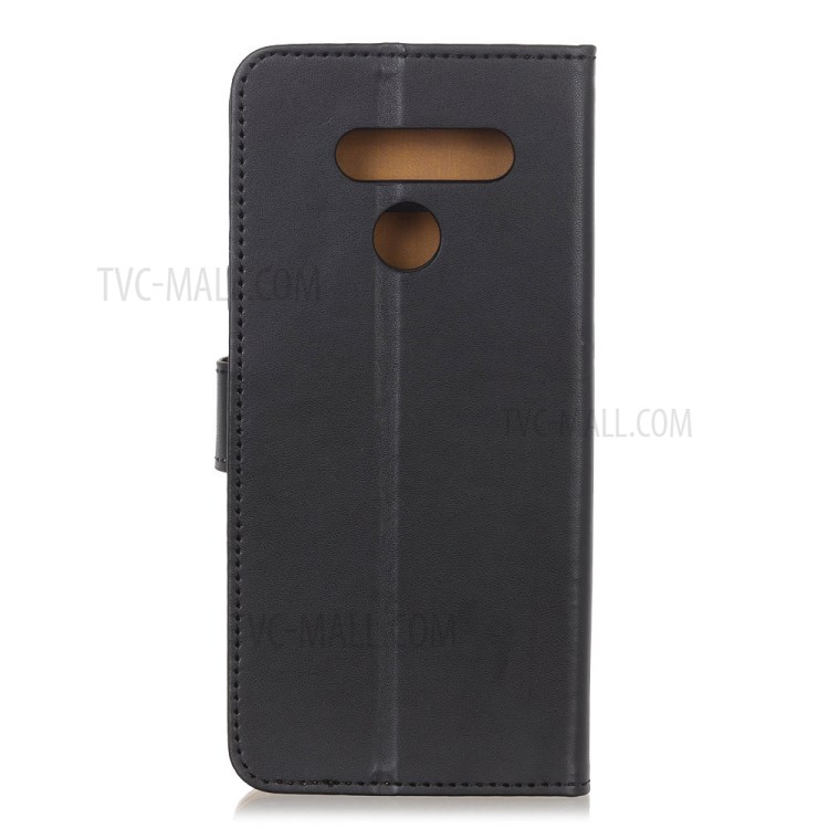 Leather Stand Wallet Case for LG K41S - Black-3