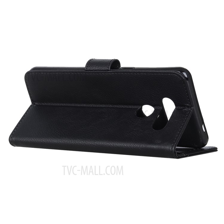 KHAZNEH Wallet Leather Stand Case for LG K41S - Black-9