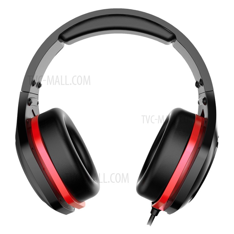 XIBERIA V22U Gaming Headset USB Wired Earphones with Microphone and LED Light - Red-3