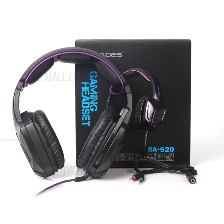 SADES A920 Camo 3.5mm Wired Gaming Headset Headphone for Xbox One Mobile Phone Laptop PC-7
