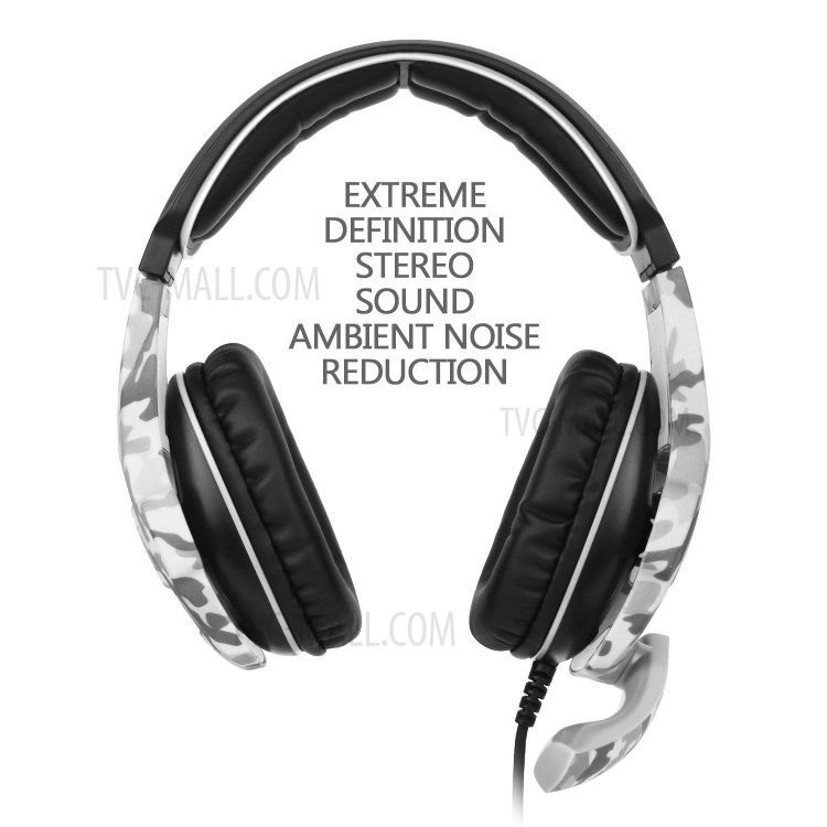 SADES SA810 3.5mm Wired Gaming Headset Stereo Gaming Headphone for Xbox One / PS4 / PC / TV - Camouflage-3