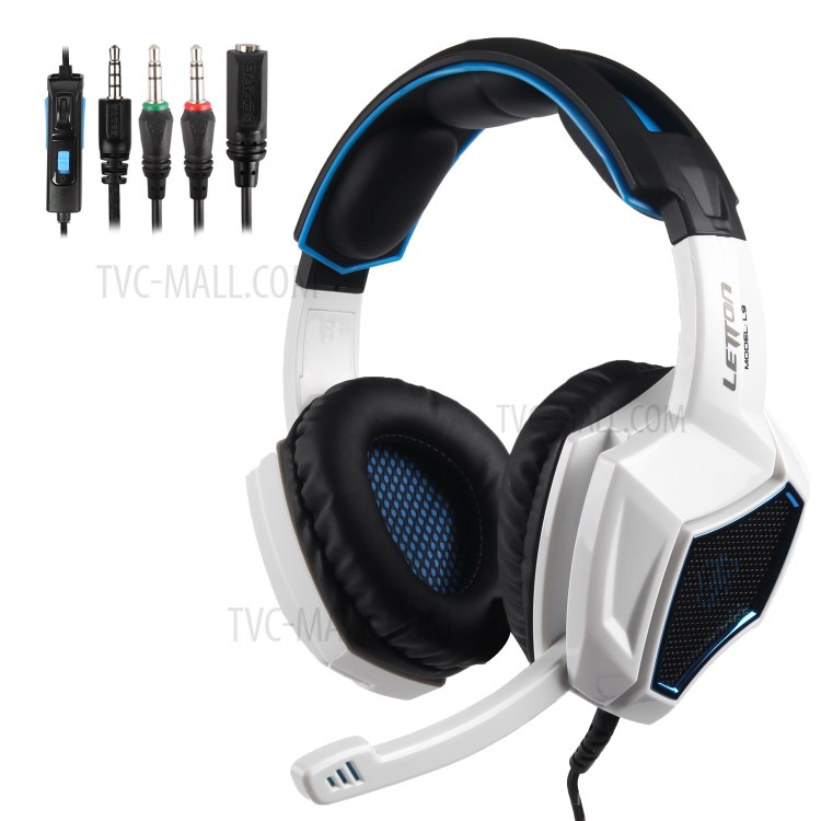 Letton L9 Over-Ear Gaming-Kopfhörer Einstellbaren Haltebügel Kabel Headsets Mit Mikrofon-1