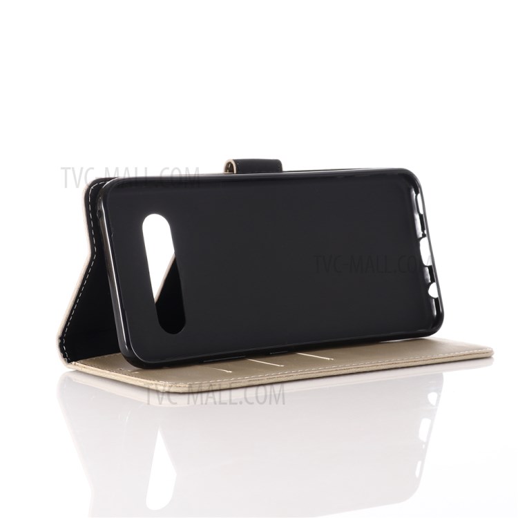 Crazy Horse Wallet Leather Stand Case for LG V60 ThinQ 5G - Beige-5
