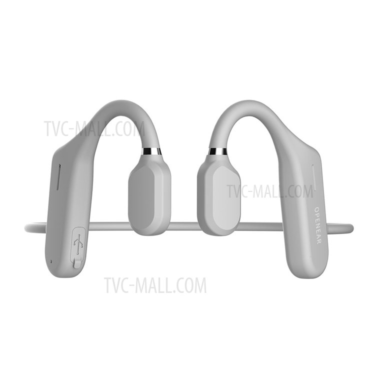 NOFA X5 Sports Cycling Driving Running Bone Conduction Bluetooth Headset - Grey