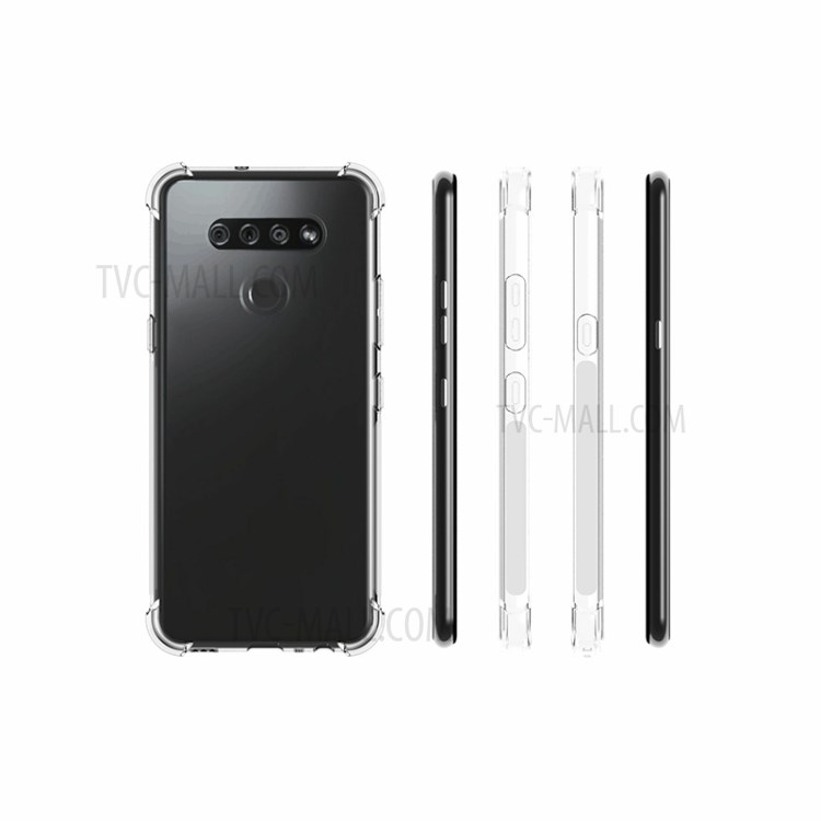 Shockproof Transparent TPU Phone Cover for LG K51-4