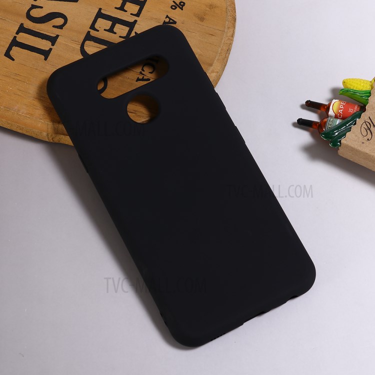 Liquid Silicone Cell Phone Case for LG K50 - Black-5