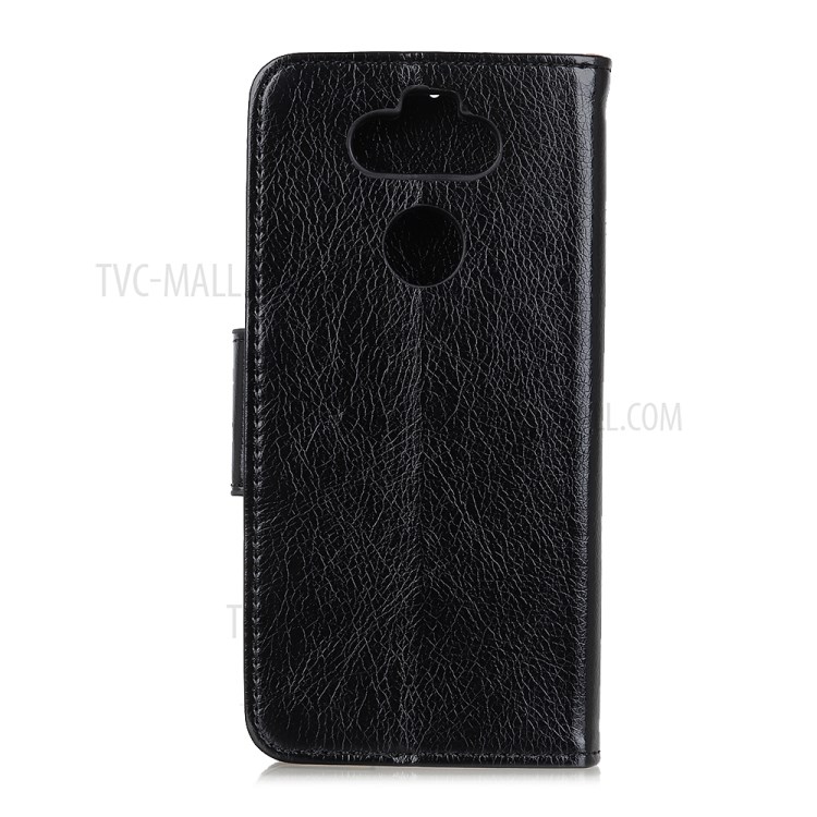Stylish Nappa Texture Split Leather Wallet Case for LG K31/Aristo 5-10