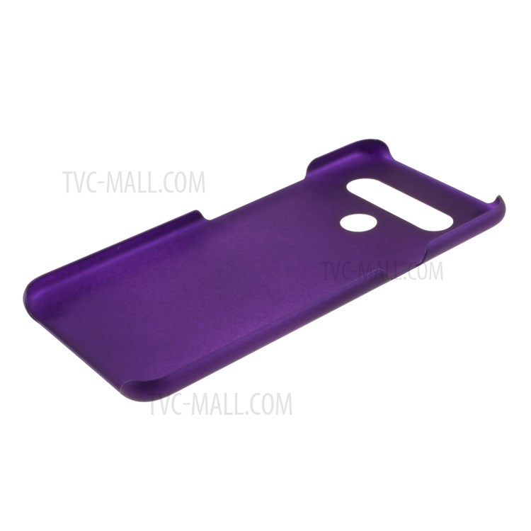 Rubberized Plastic Cell Phone Case for LG K61 - Purple-5