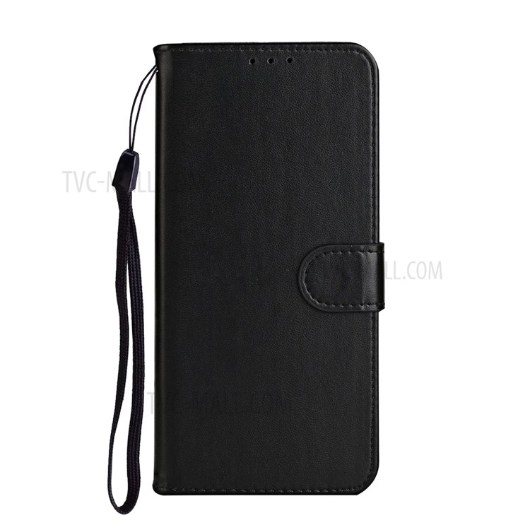 With Wallet Leather Stand Phone Case for LG K51 - Black-3