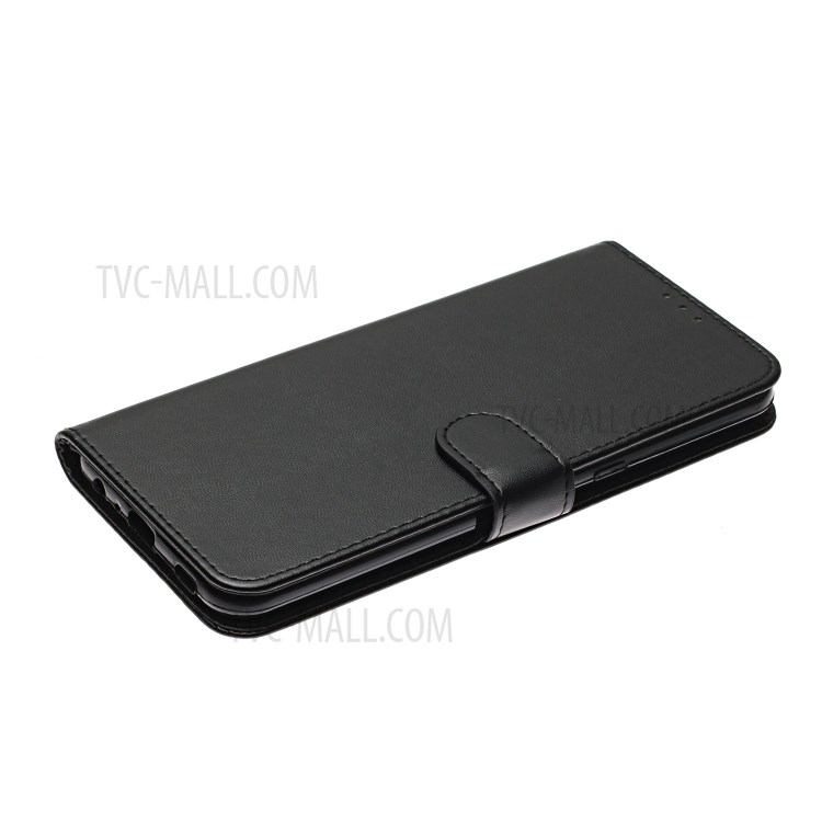 With Wallet Leather Stand Phone Case for LG K51 - Black-6