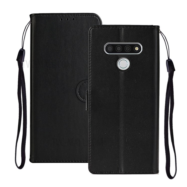 Wallet Design Leather Stand Case Cover for LG Stylo 6 - Black-2