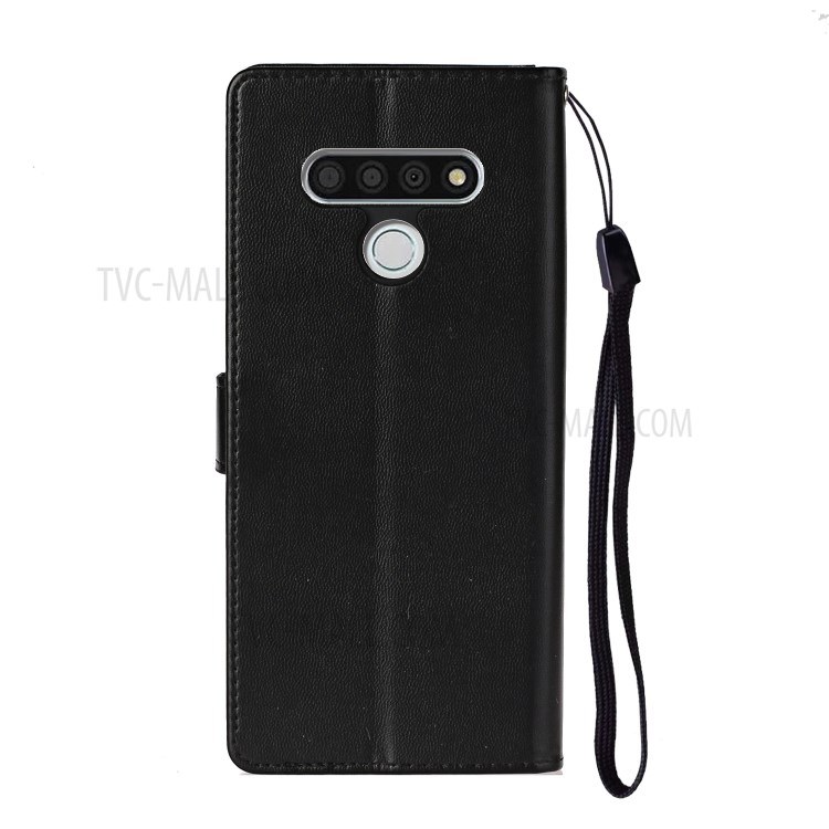 Wallet Design Leather Stand Case Cover for LG Stylo 6 - Black-4