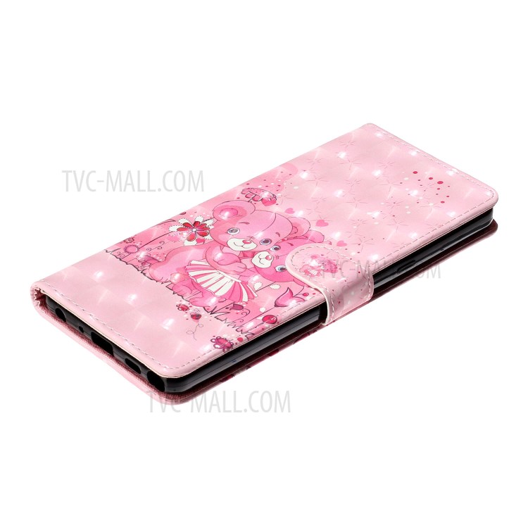 Light Spot Decor Pattern Printing Wallet Stand Leather Case with Strap for LG Stylo 6 - Elephant-6