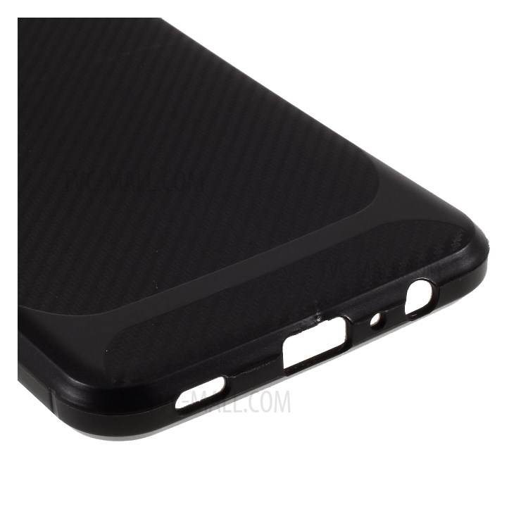 Carbon Fibre Skin TPU Shell for LG K51 - Black-6