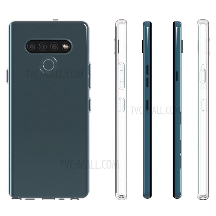 10PCS Clear Back Case Soft TPU Phone Cover for LG Stylo 6-2