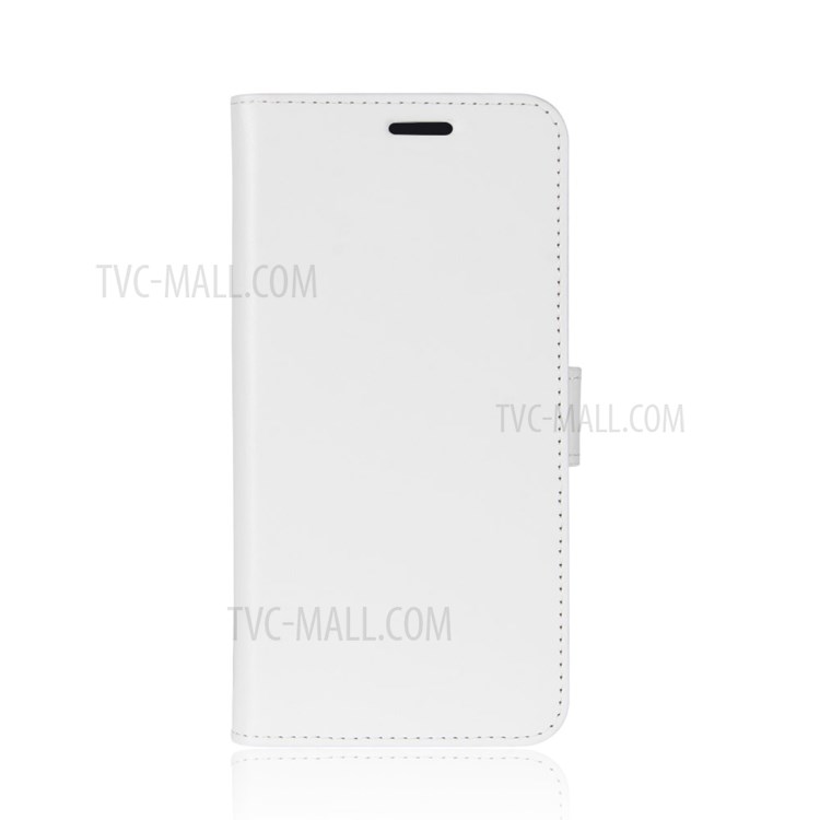 Crazy Horse Skin Leather Protective Shell with Card Slots and Cash Pocket for LG Stylo 6 - White-2