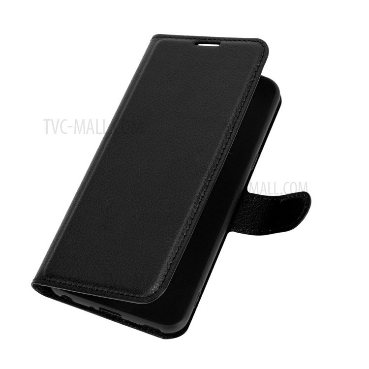 Litchi Texture Leather Wallet Phone Protective Case for LG Style 3 L-41A - Black-3