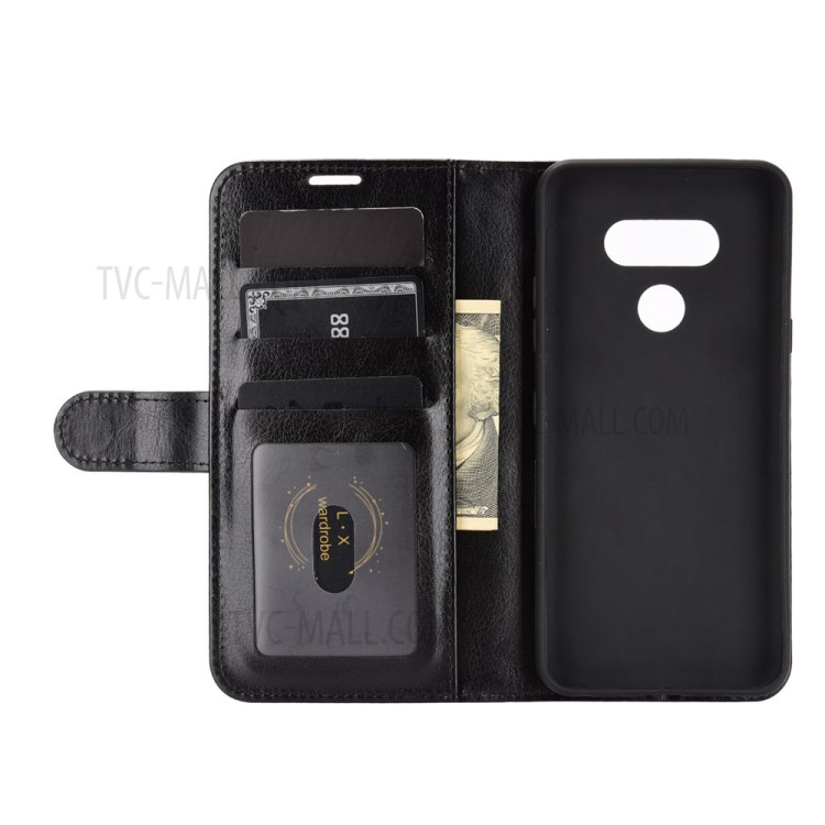 Crazy Horse Wallet Stand Leather Protective Case for LG Style 3 L-41A - Black-5