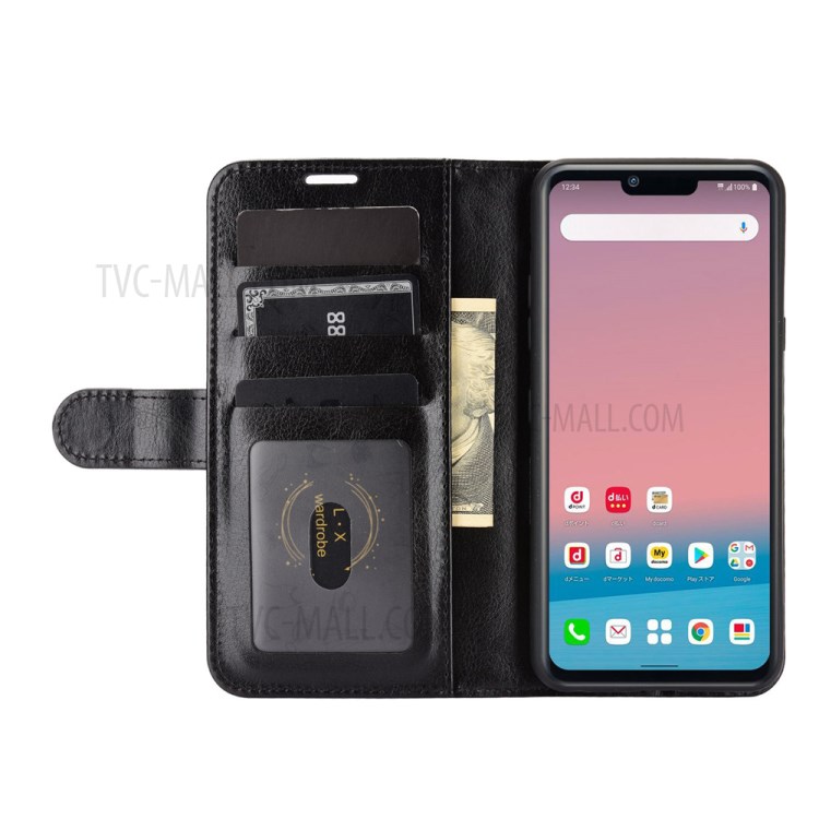 Crazy Horse Wallet Stand Leather Protective Case for LG Style 3 L-41A - Black-6