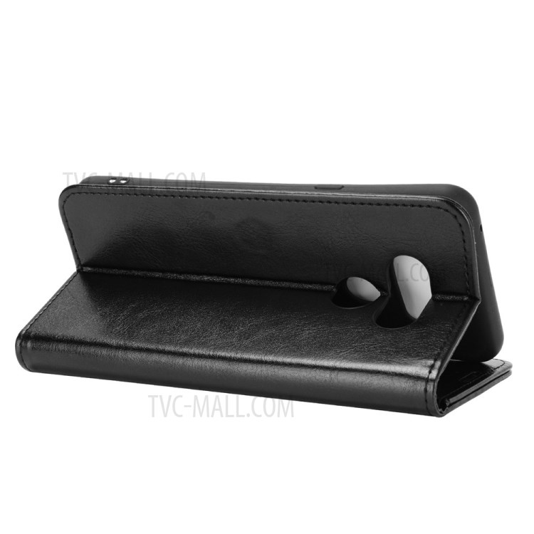 Crazy Horse Wallet Stand Leather Protective Case for LG Style 3 L-41A - Black-7