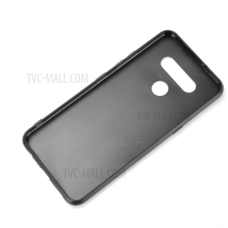 PU Leather Coated PC + TPU Hybrid Case for LG K51 - Black-5