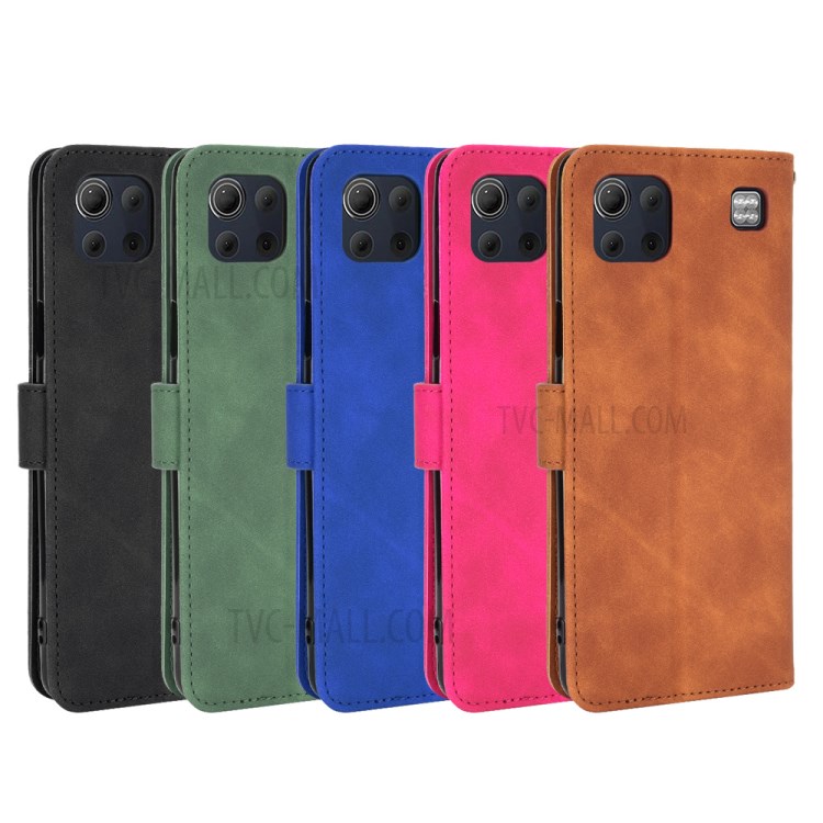 Delicate PU Leather Wallet Stand Phone Case for LG K92 5G - Black-10