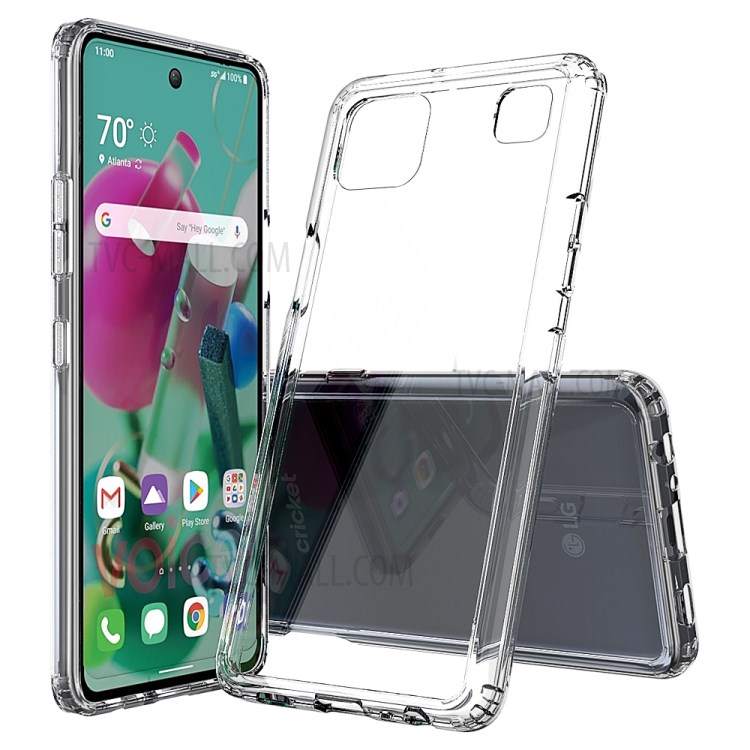 Clear Protector Case for LG K92 5G Anti-scratch Acrylic + TPU Cover-1