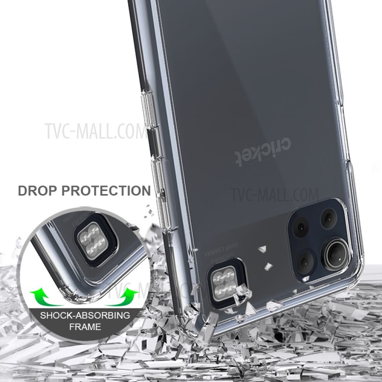 Clear Protector Case for LG K92 5G Anti-scratch Acrylic + TPU Cover-4
