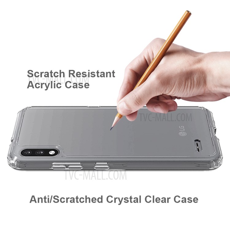 Clear Protector Shell for LG K22 Anti-scratch Acrylic + TPU Cover-5