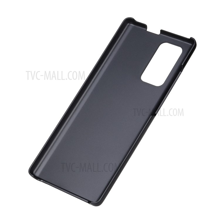 For LG Wing 5G Bi-color TPU + PC + Leather Coated Phone Case - Light Brown-5