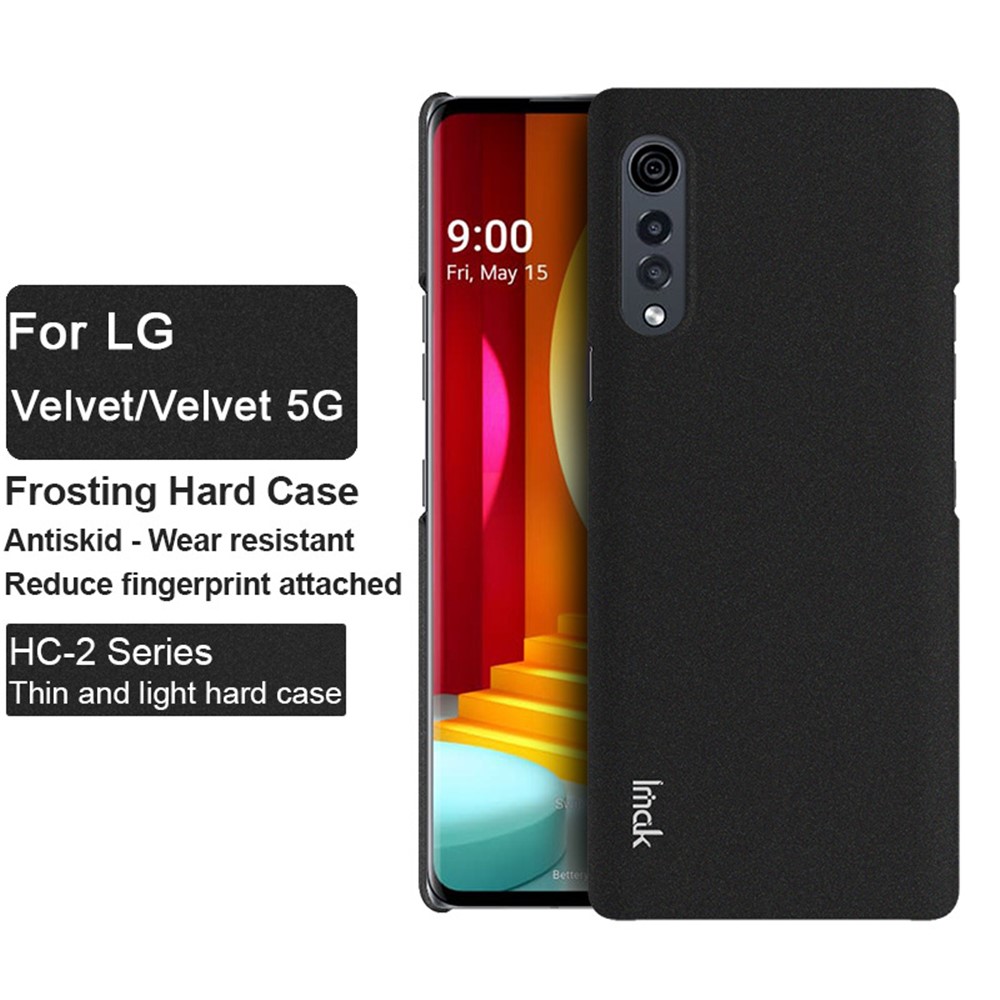 IMAK HC-2 Series Hard PC Matte Surface Phone Cover Shell for LG Velvet/Velvet 5G-2