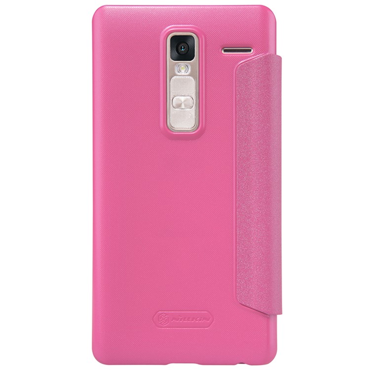 NILLKIN Sparkle Series Leather Phone Case for LG Zero / Class F620 H740 - Rose-2