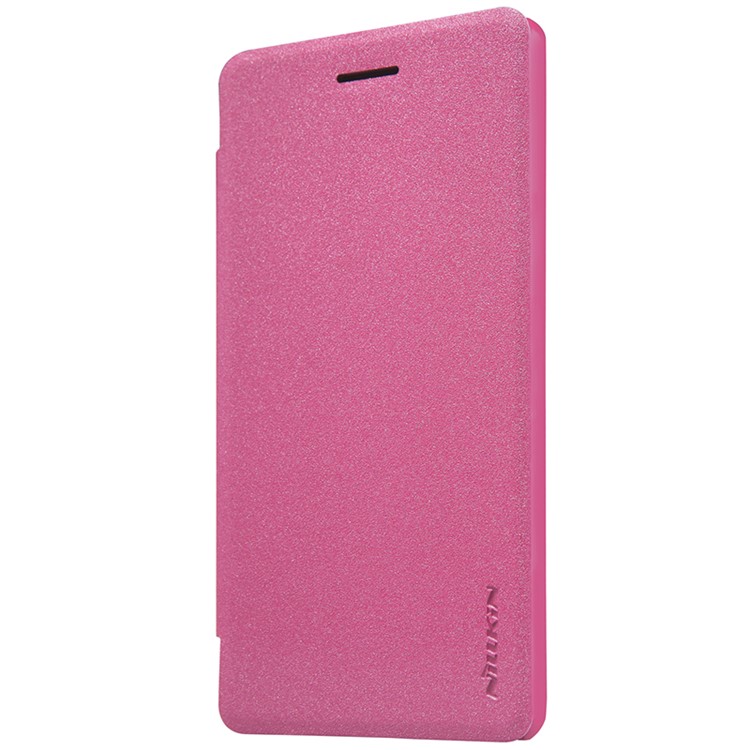 NILLKIN Sparkle Series Leather Phone Case for LG Zero / Class F620 H740 - Rose-3