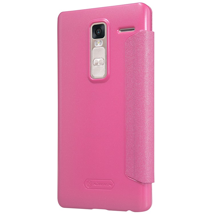 NILLKIN Sparkle Series Leather Phone Case for LG Zero / Class F620 H740 - Rose-4