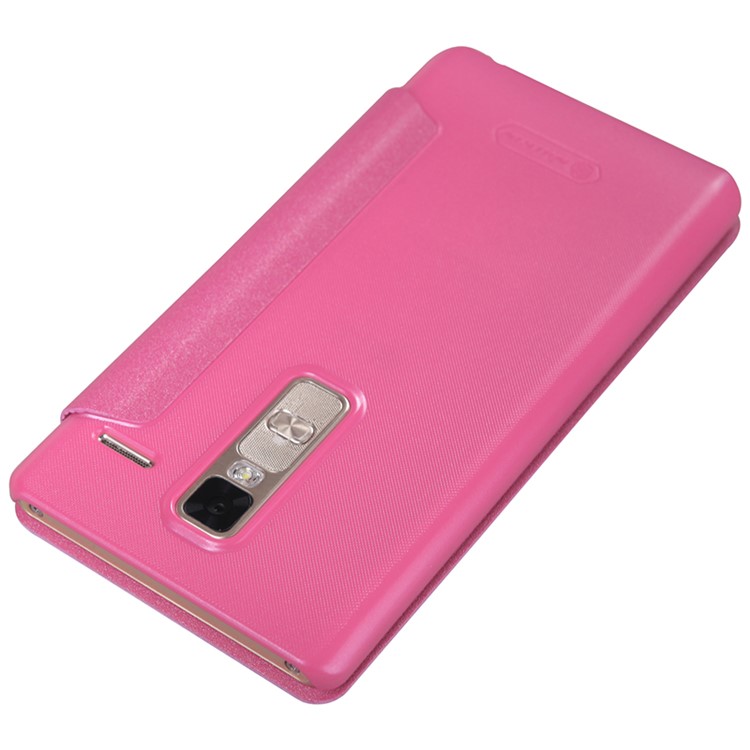 NILLKIN Sparkle Series Leather Phone Case for LG Zero / Class F620 H740 - Rose-5