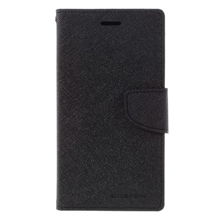 MERCURY GOOSPERY Leather Wallet Cover for LG G5 with Stand - Black-3