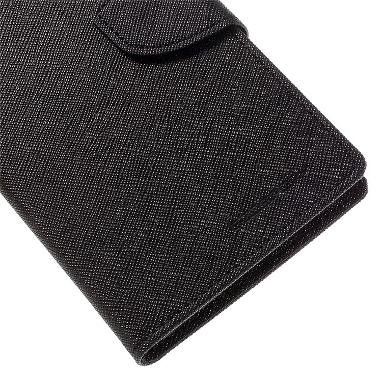 MERCURY GOOSPERY Leather Wallet Cover for LG G5 with Stand - Black-8