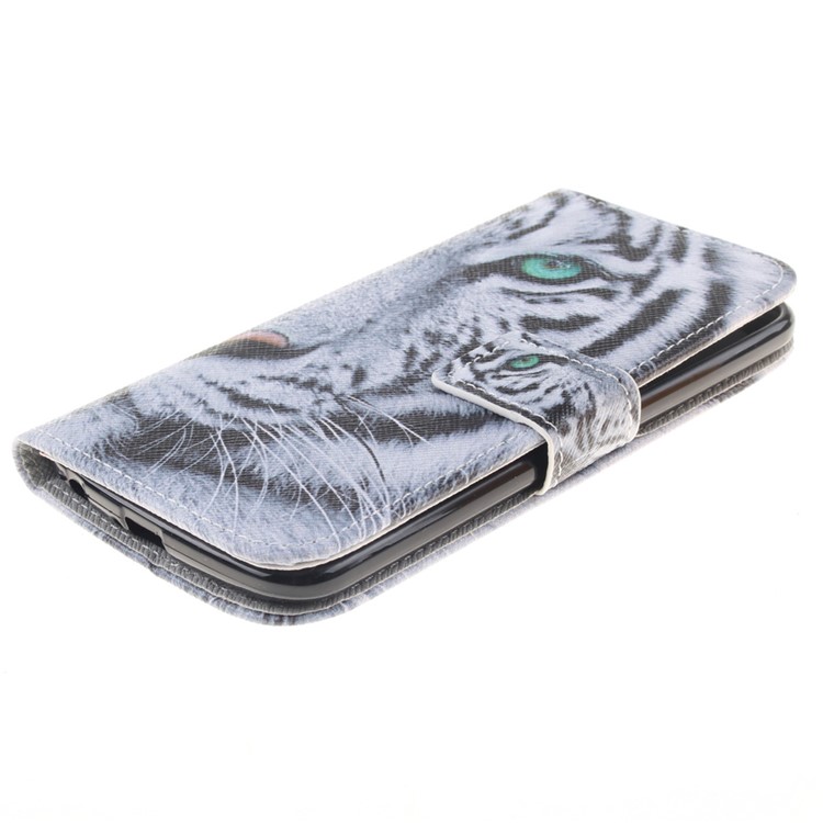 Leather Wallet Stand Case for LG K10 - Furious Beast-3