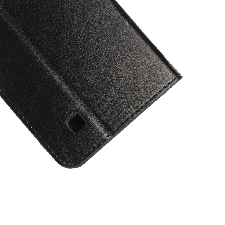 Crazy Horse Leather Wallet Case for LG K10 - Black-9