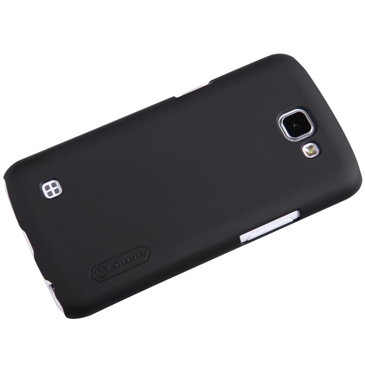 NILLKIN Super Frosted Shield Hard PC Case for LG K4 - Black-3