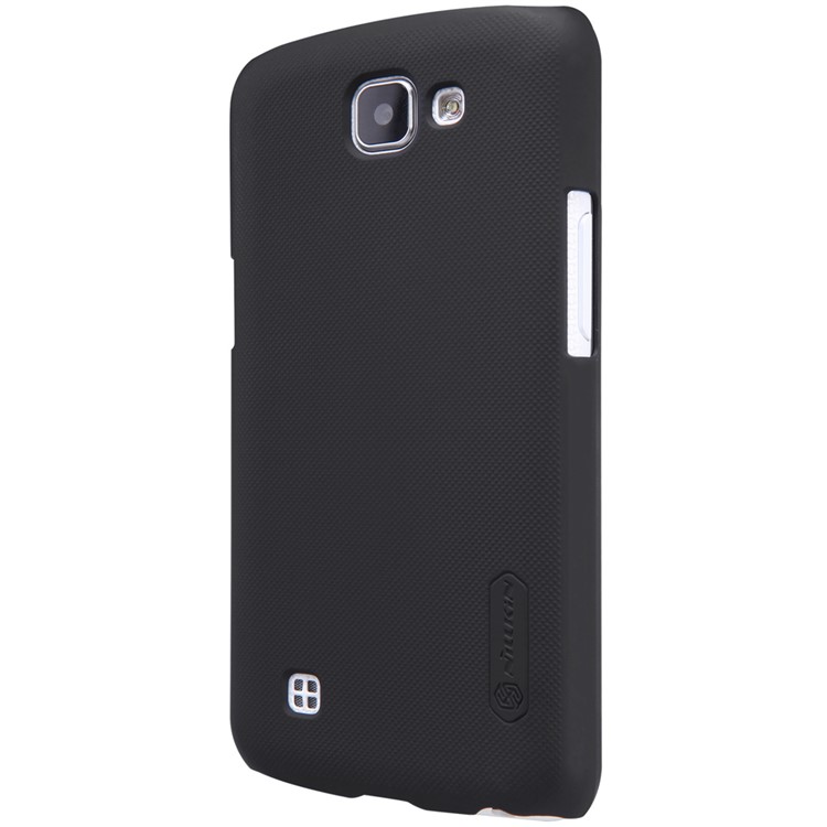 NILLKIN Super Frosted Shield Hard PC Case for LG K4 - Black-4
