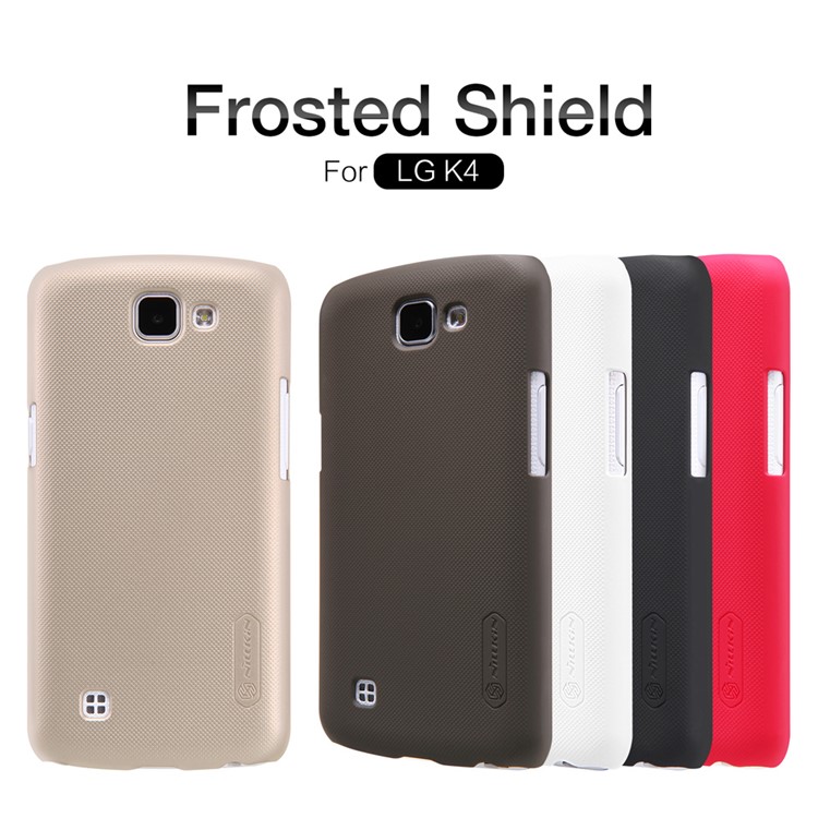 NILLKIN Super Frosted Shield Hard PC Case for LG K4 - Black-7