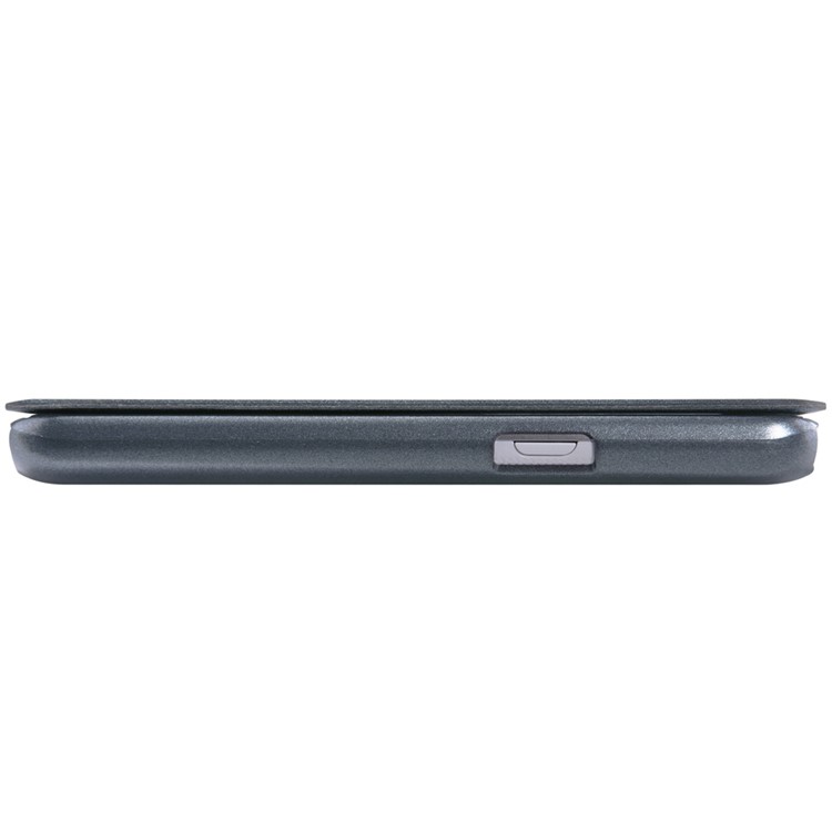 NILLKIN Sparkle Series for LG K4 View Window Leather Case - Black-5