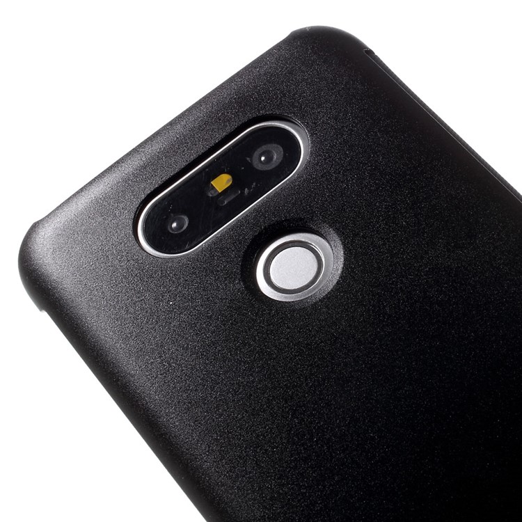 View Window Leather Flip Case for LG G5 / G5 SE - Black-5
