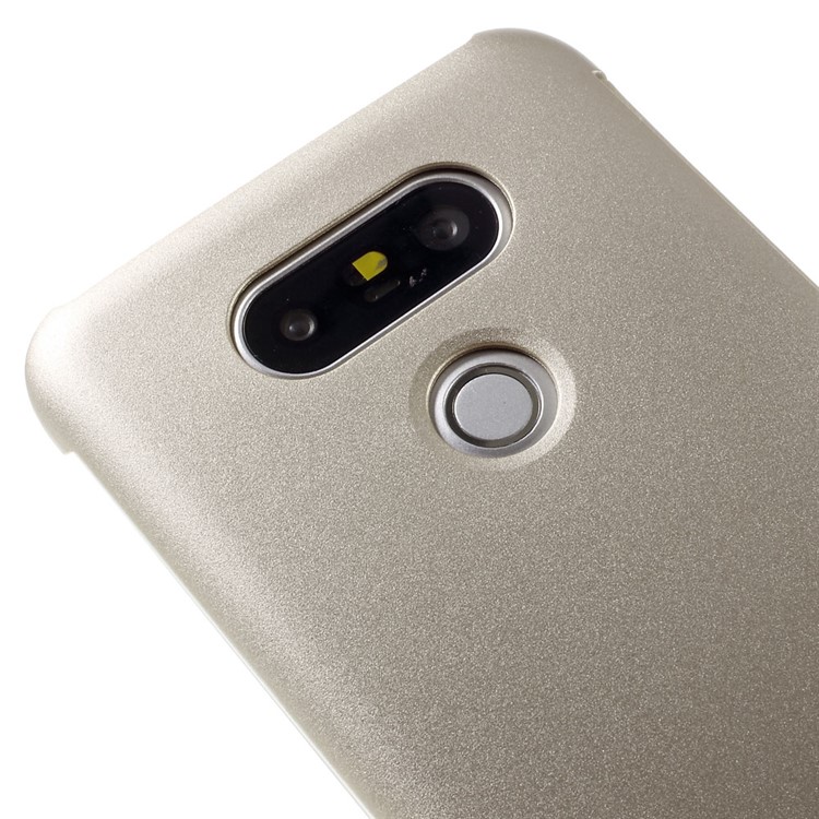 View Window Leather Phone Case for LG G5 / G5 SE - Gold-5