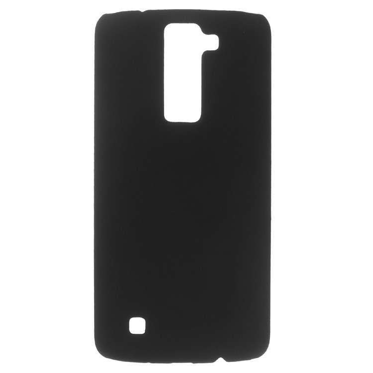 Rubberized Hard Plastic Case for LG K8 - Black-1