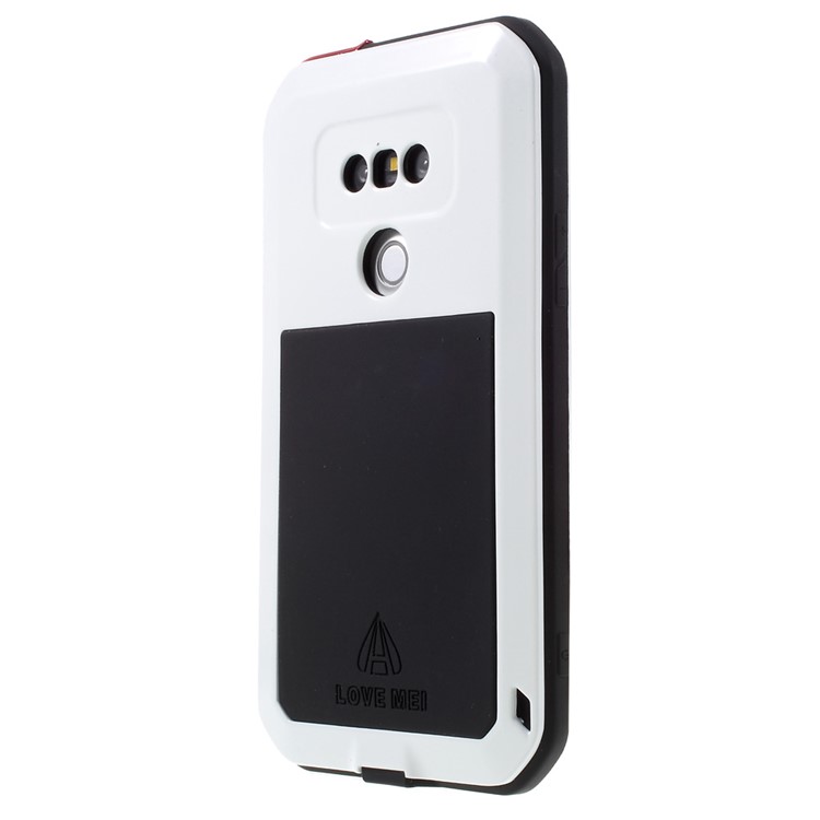 LOVE MEI Shockproof Dropproof Dustproof Case Cover for LG G5 / G5 SE - White-4
