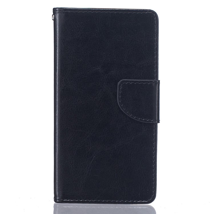 Wallet Leather Stand Case for LG Nexus 5X - Black-1