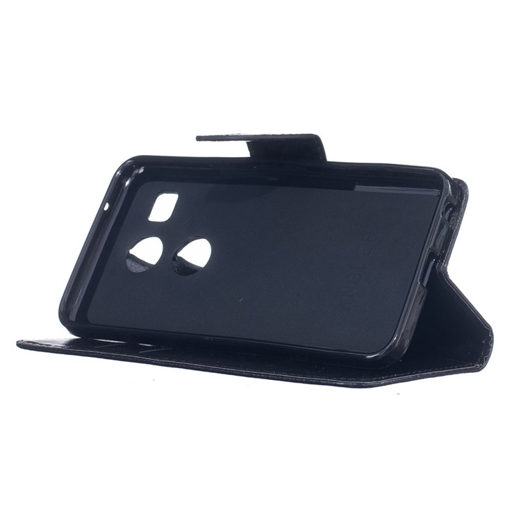 Wallet Leather Stand Case for LG Nexus 5X - Black-3